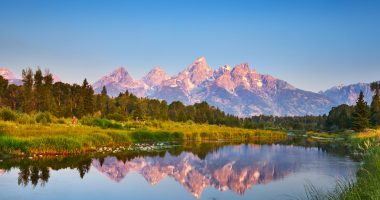 Schwabacher Landing in Wyoming