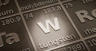 Chemical element for tungsten