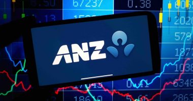 ANZ stock concept