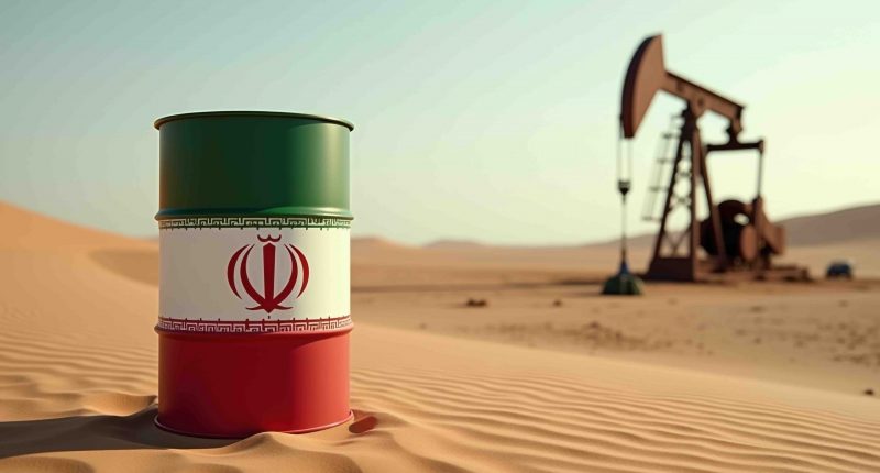 Iran oil concept